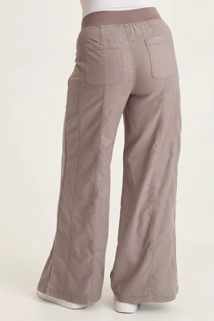 Geraldine Twill Double Seam Pant by XCVI