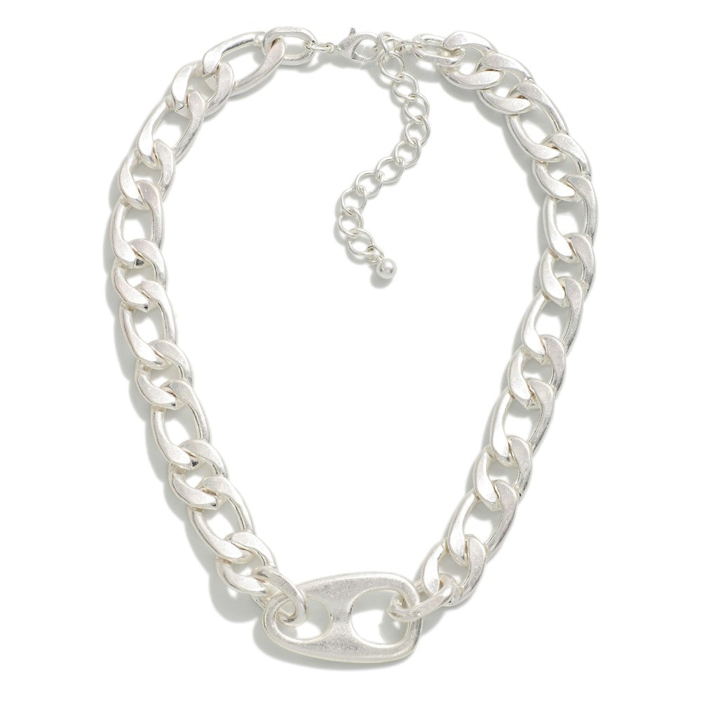 Oversized Chain Link Necklace