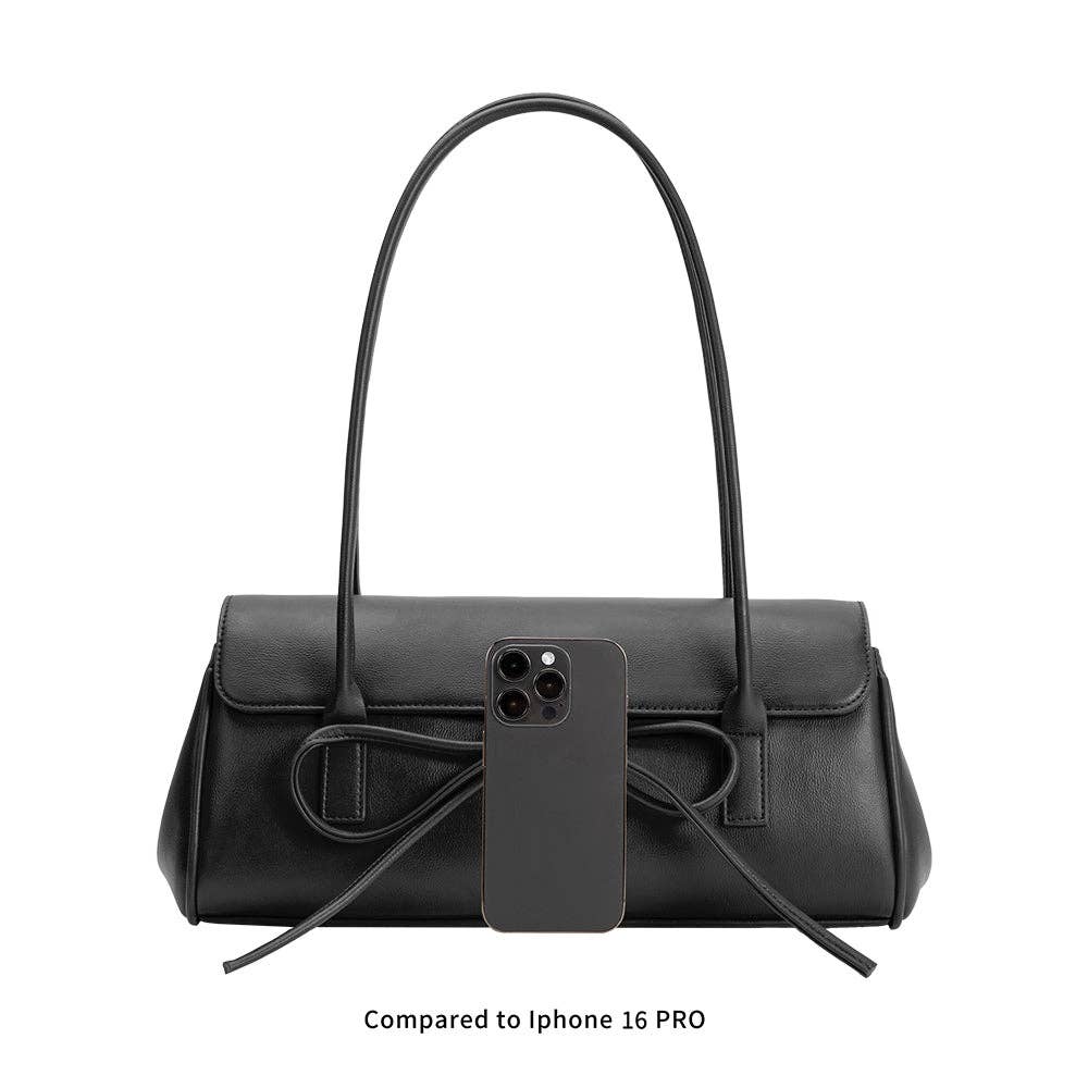 Bowie Mocha Recycled Vegan Shoulder Bag