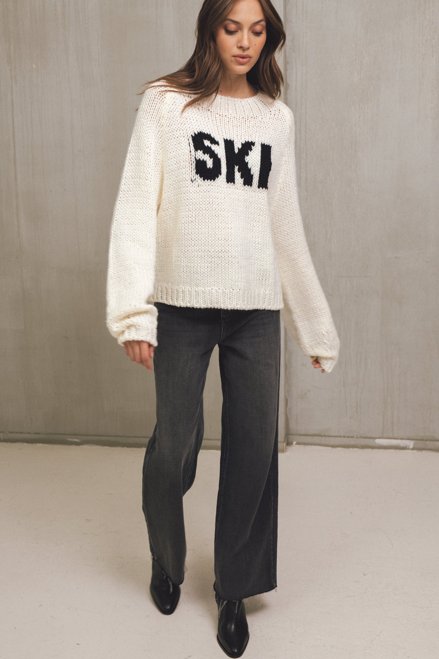 SKI CREWNECK SWEATER