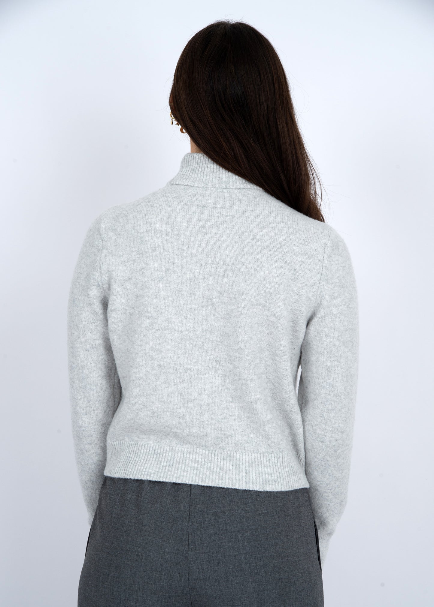 Xanthe Long Sleeve Mock Neck Sweater