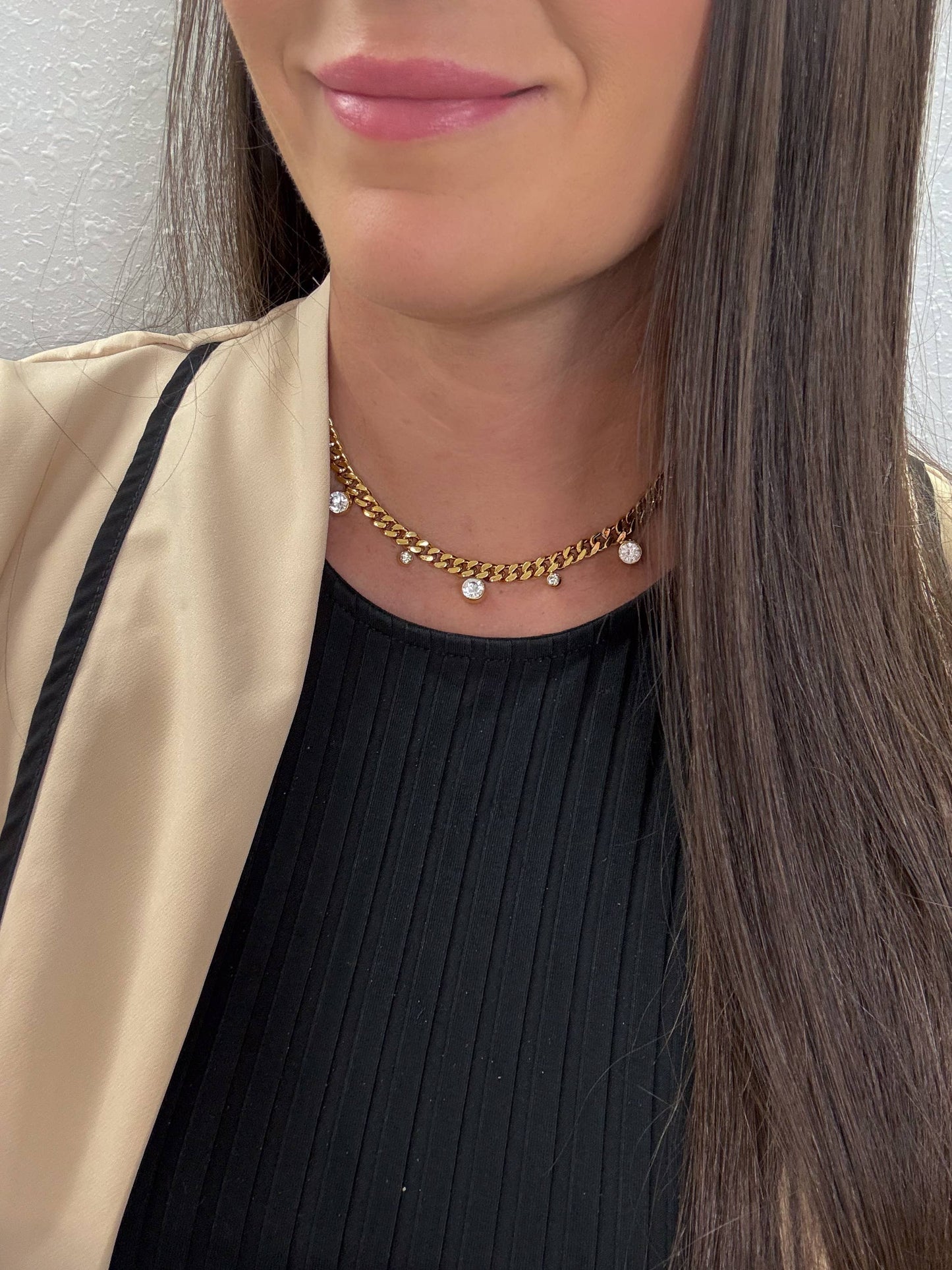 Nova Cuban Waterproof Chain Necklace