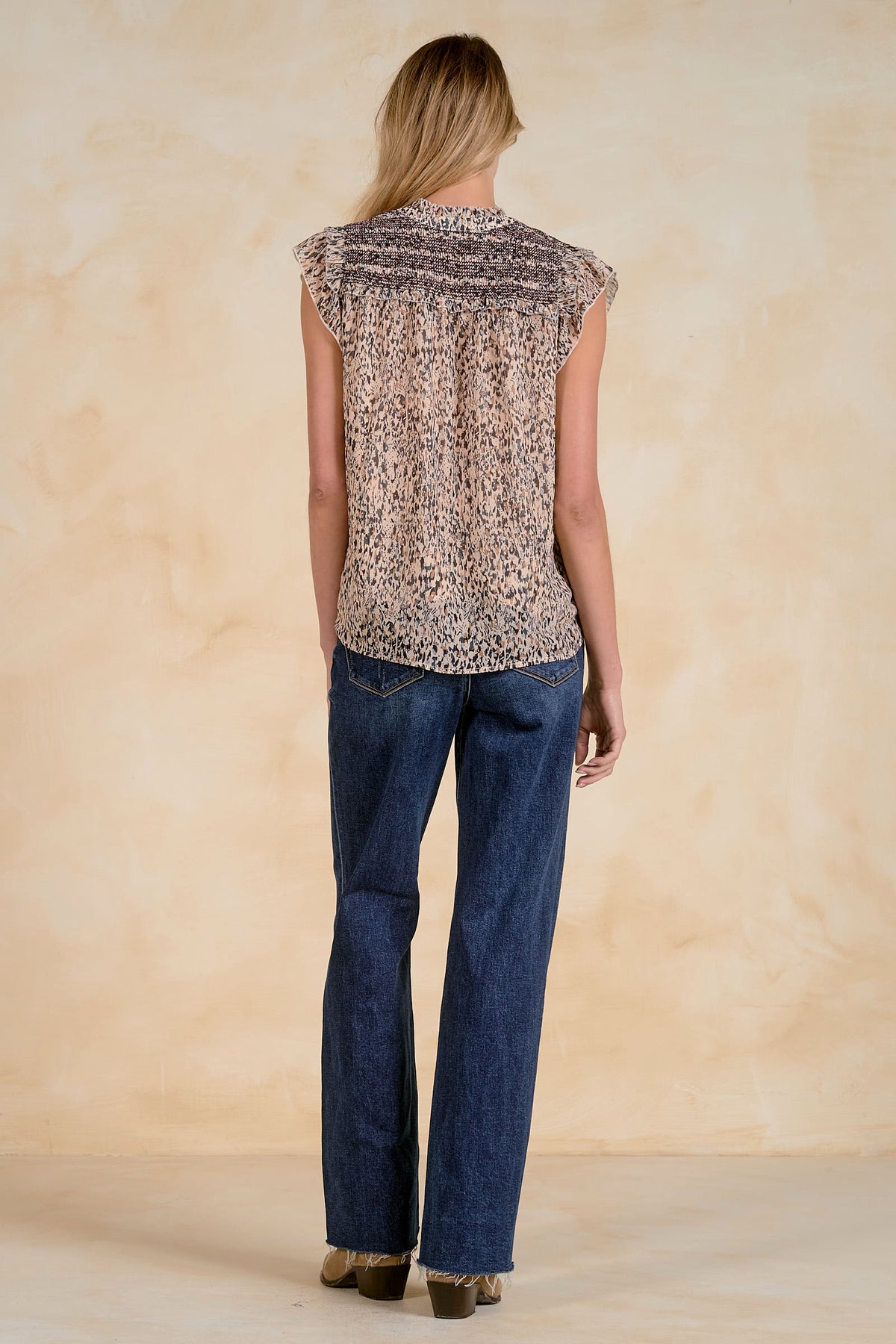 Cap Sleeve Blouse