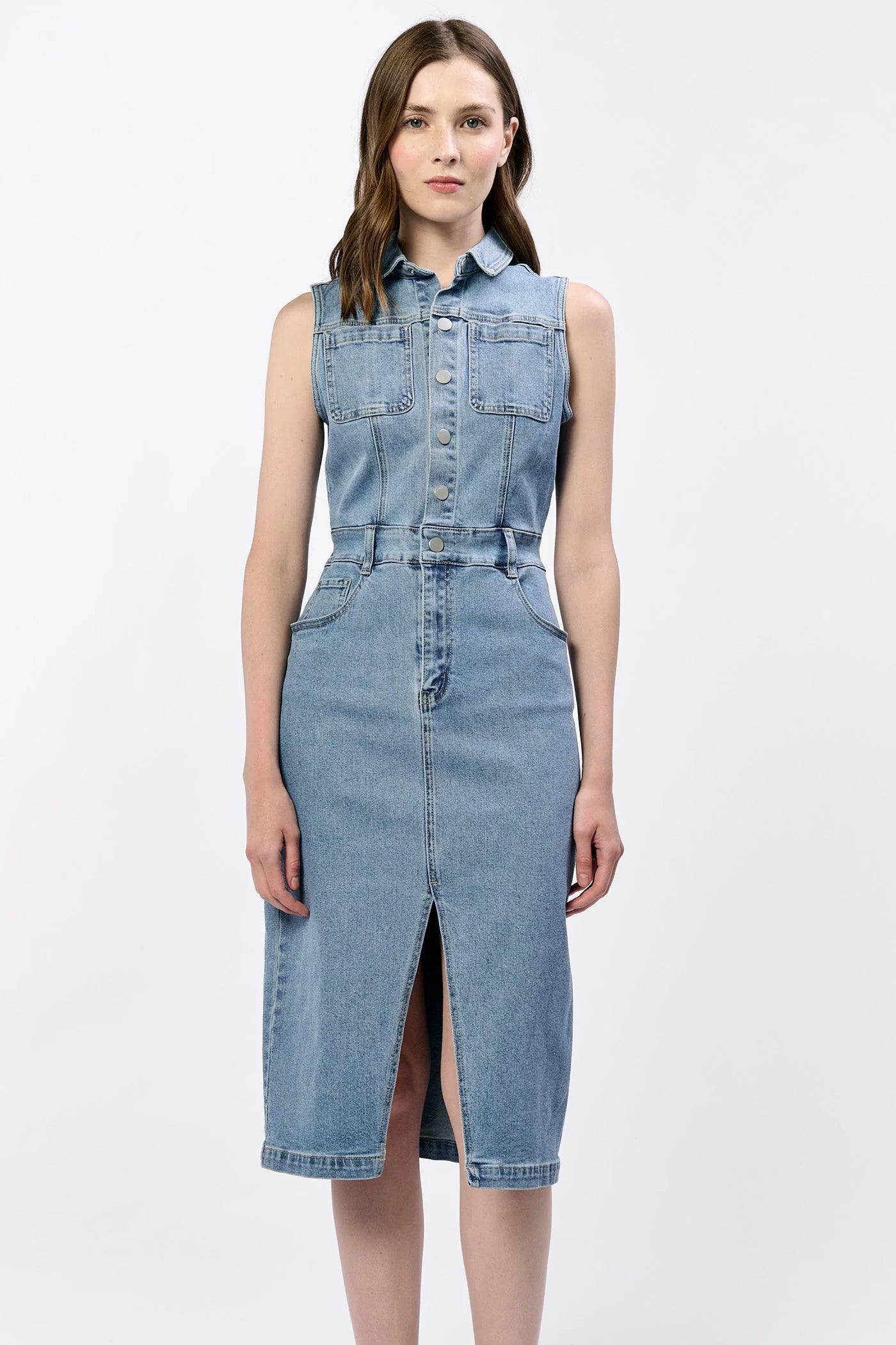 oasis denim shirt dress Womens Dresses Denim Dresses