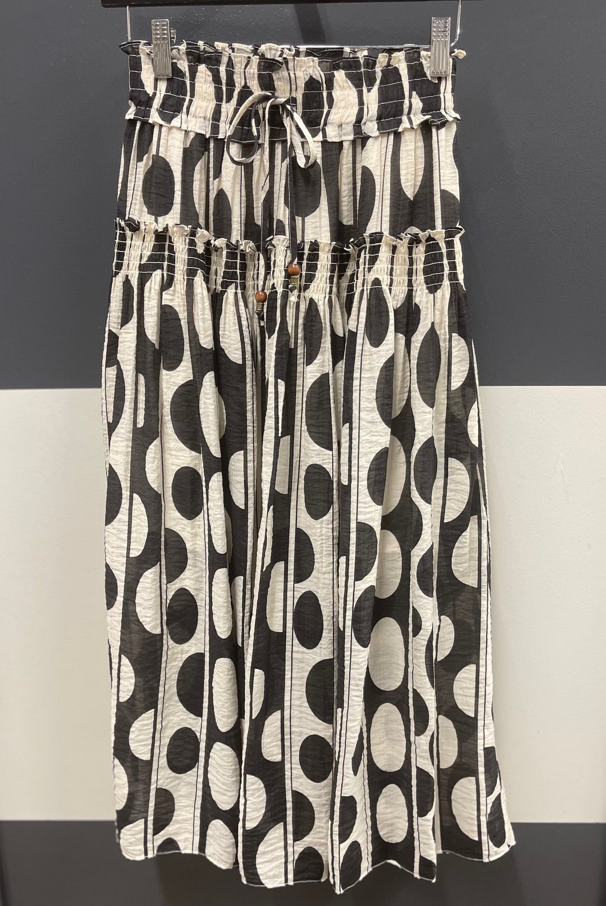 Geometric Print Skirt