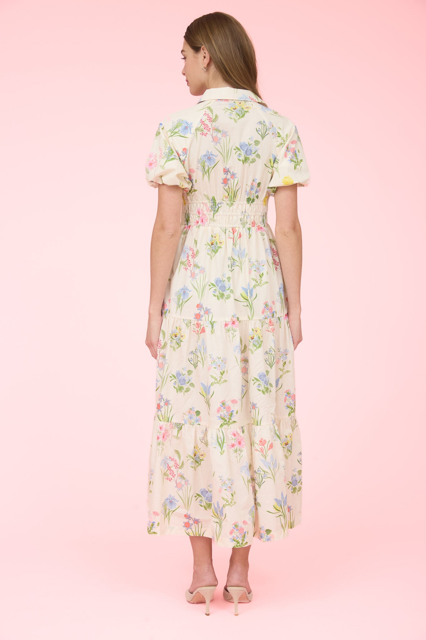 Garden Party Floral Midi Dress