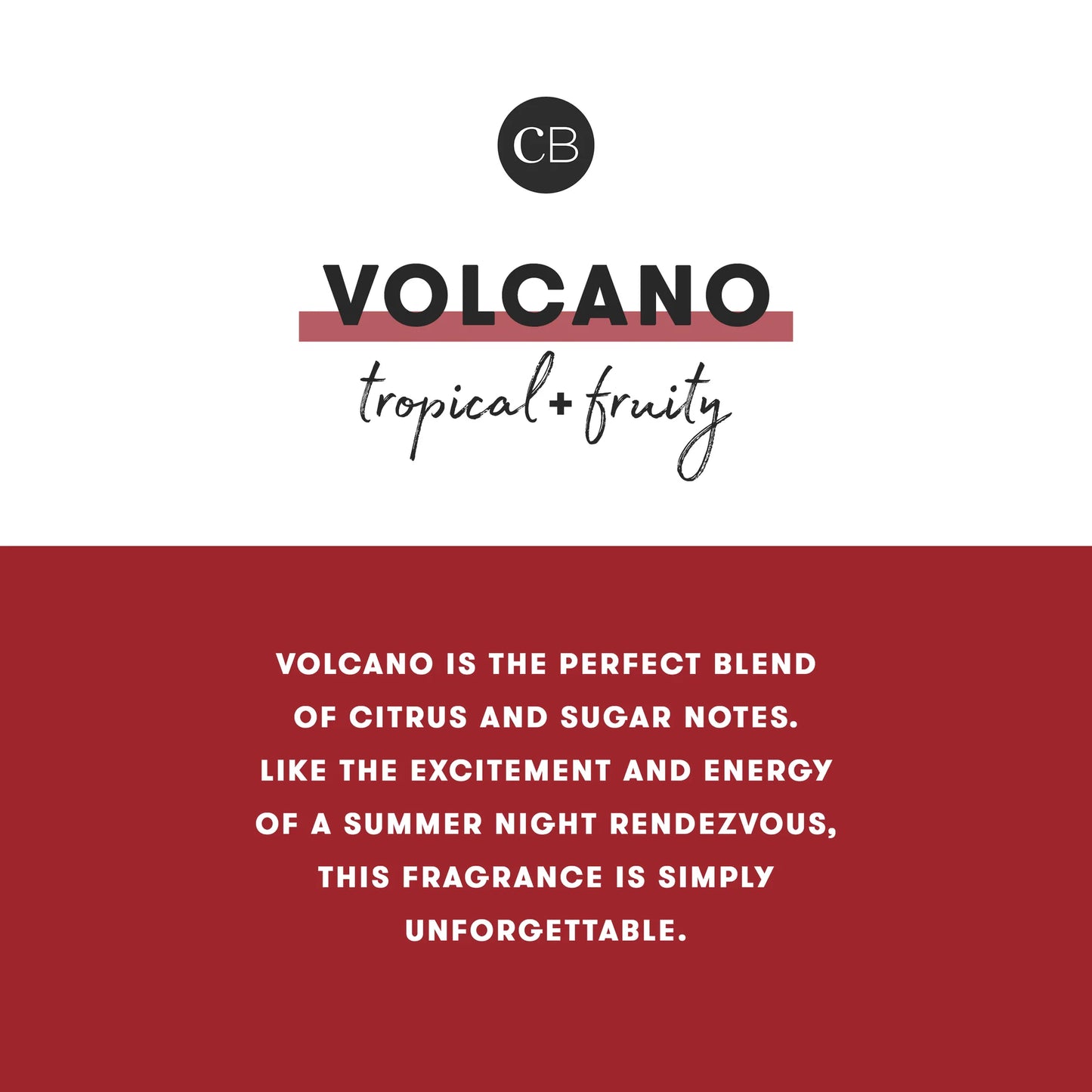 Volcano Glimmer Signature Candle, 19 oz