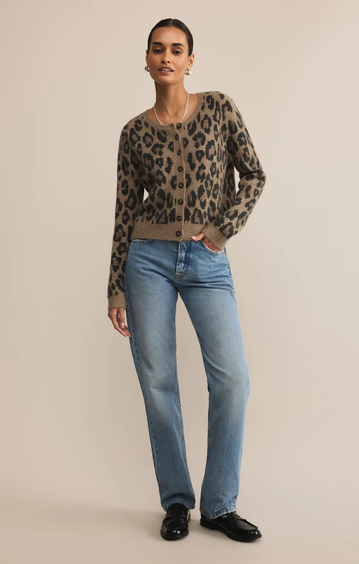 Outlook Leopard Cardigan