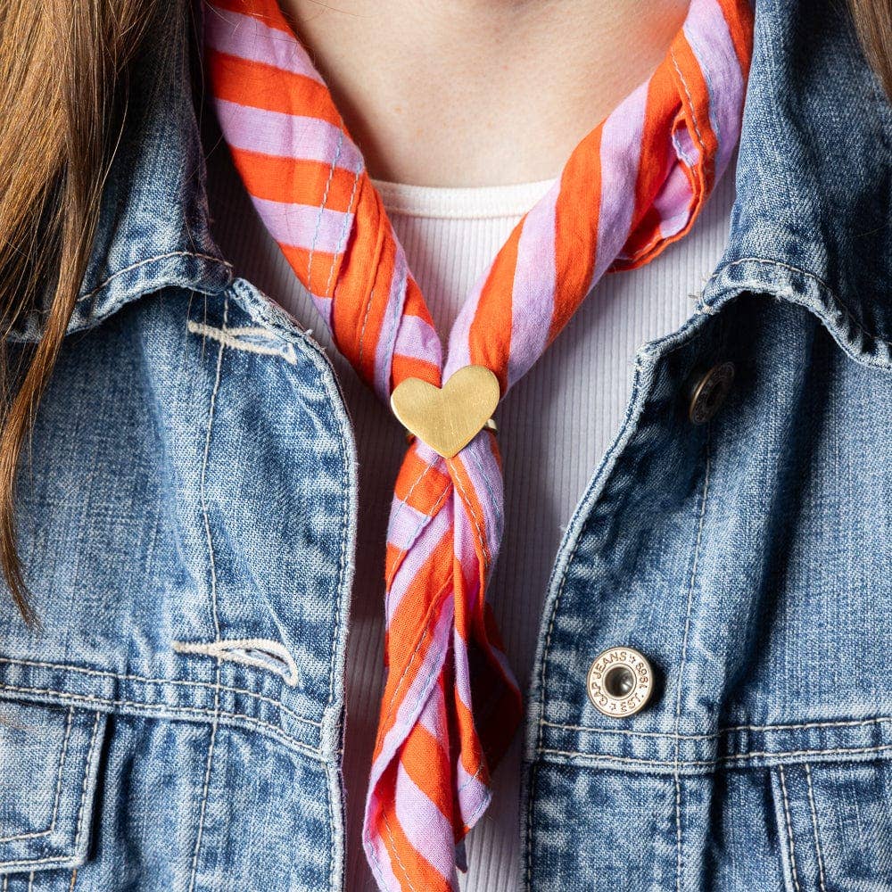 Harper Heart Bandana Ring