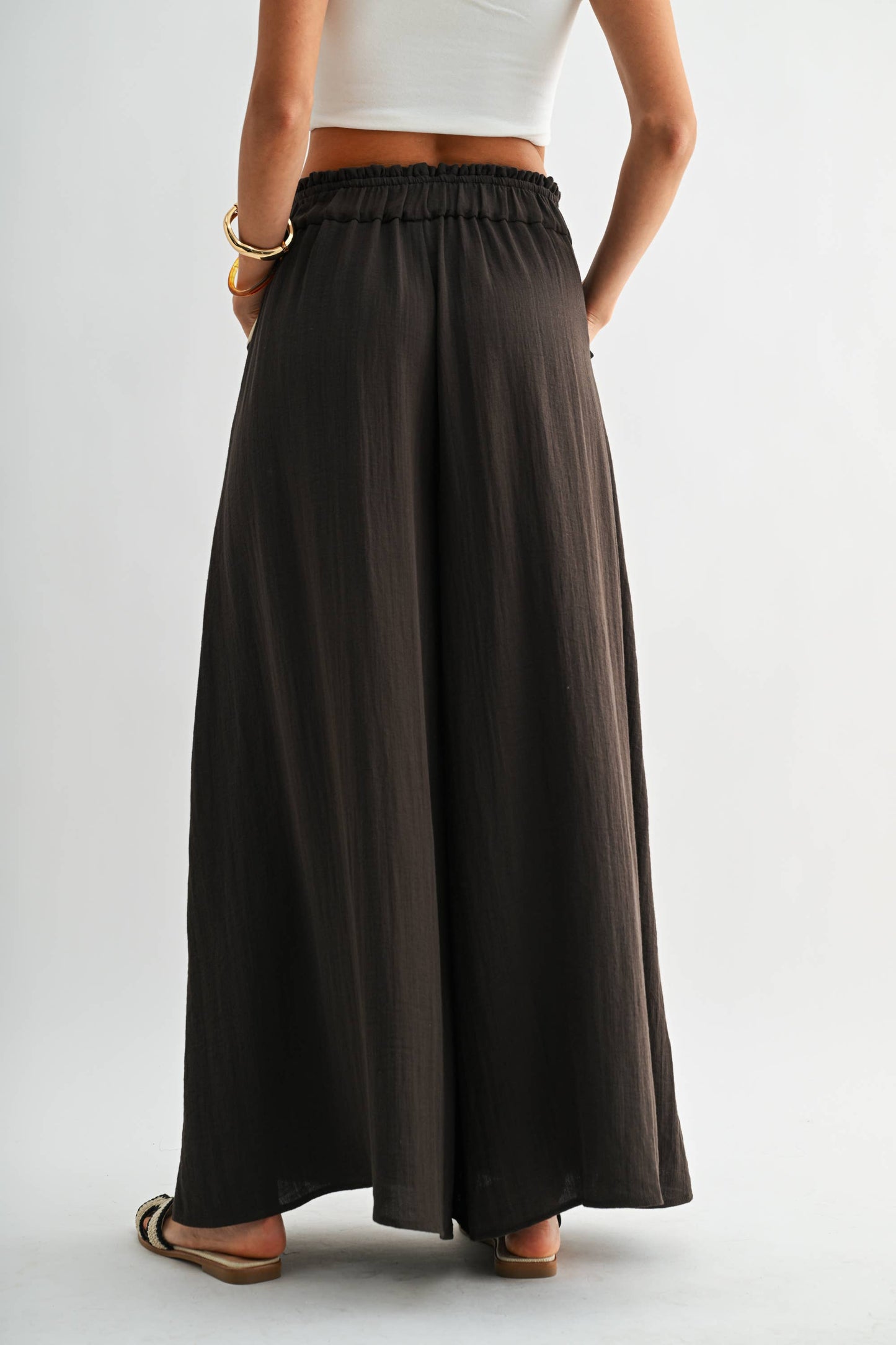 Wide-Leg Palazzo Pants
