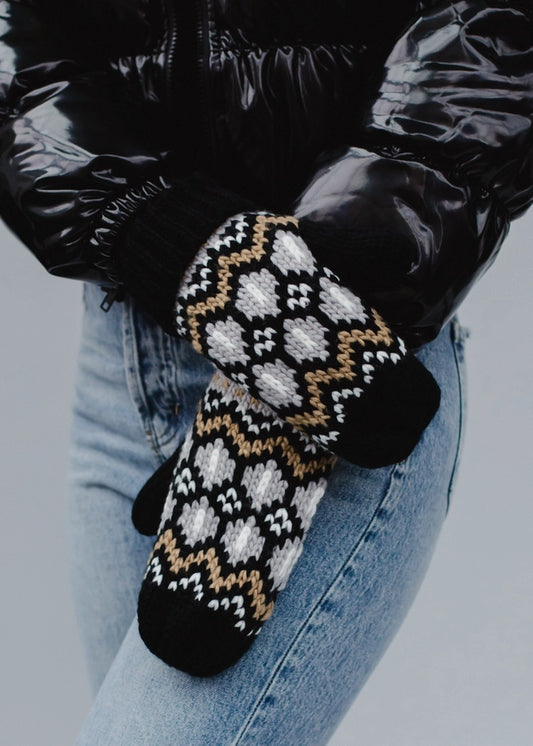 Patterned Mittens