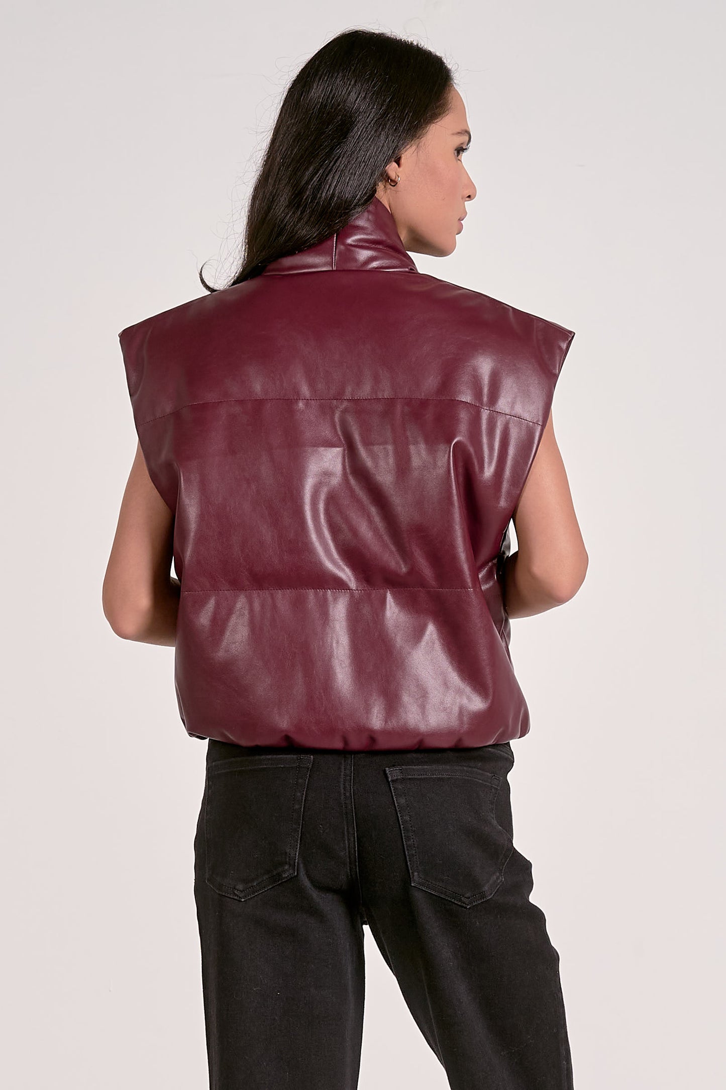 Skye Vest - Plum