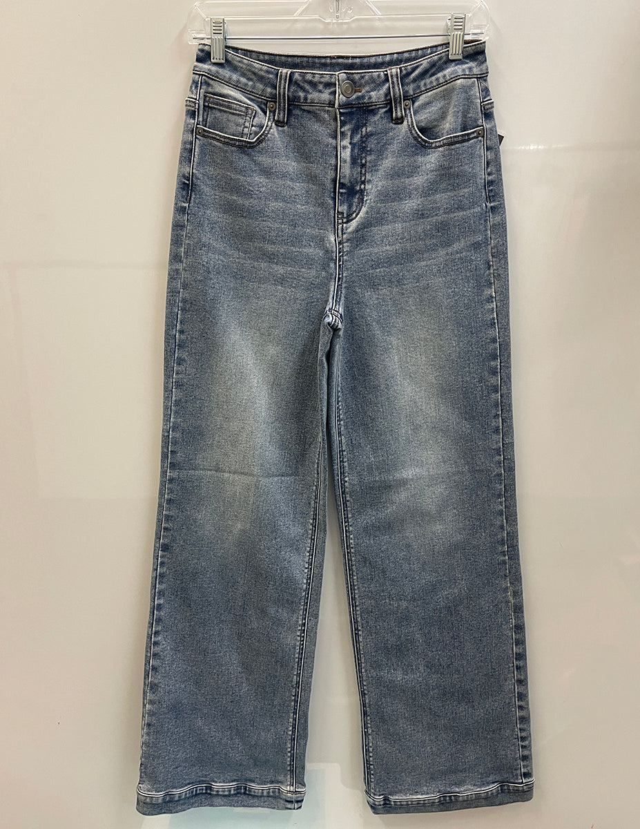 Becca 5 Pocket High Rise Wide Leg Jeans