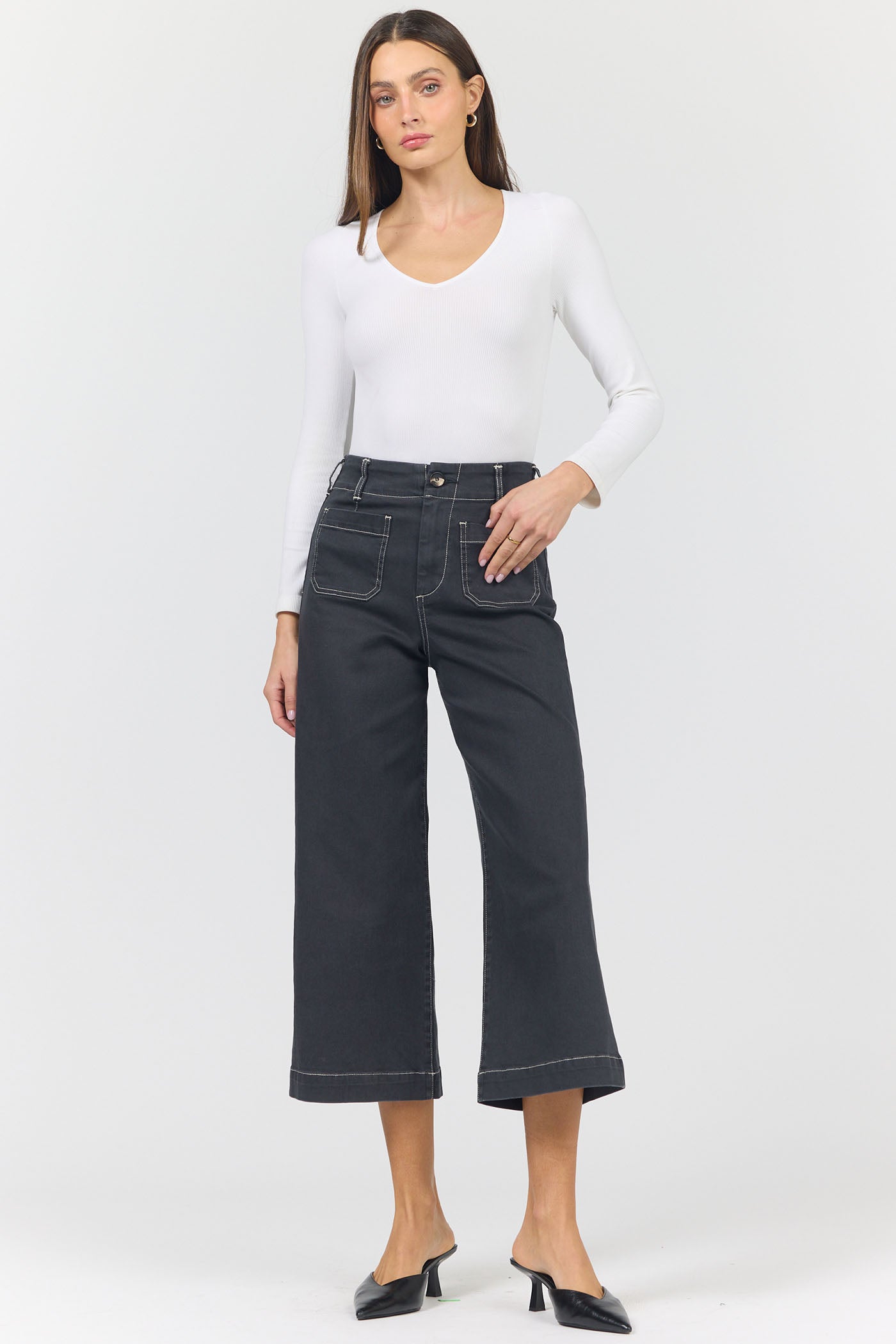 Audrey Jeans - Washed Black