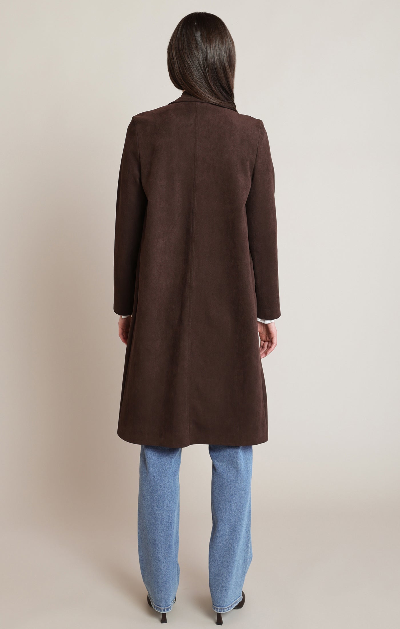 Suede Coat by Dex/Black Tape