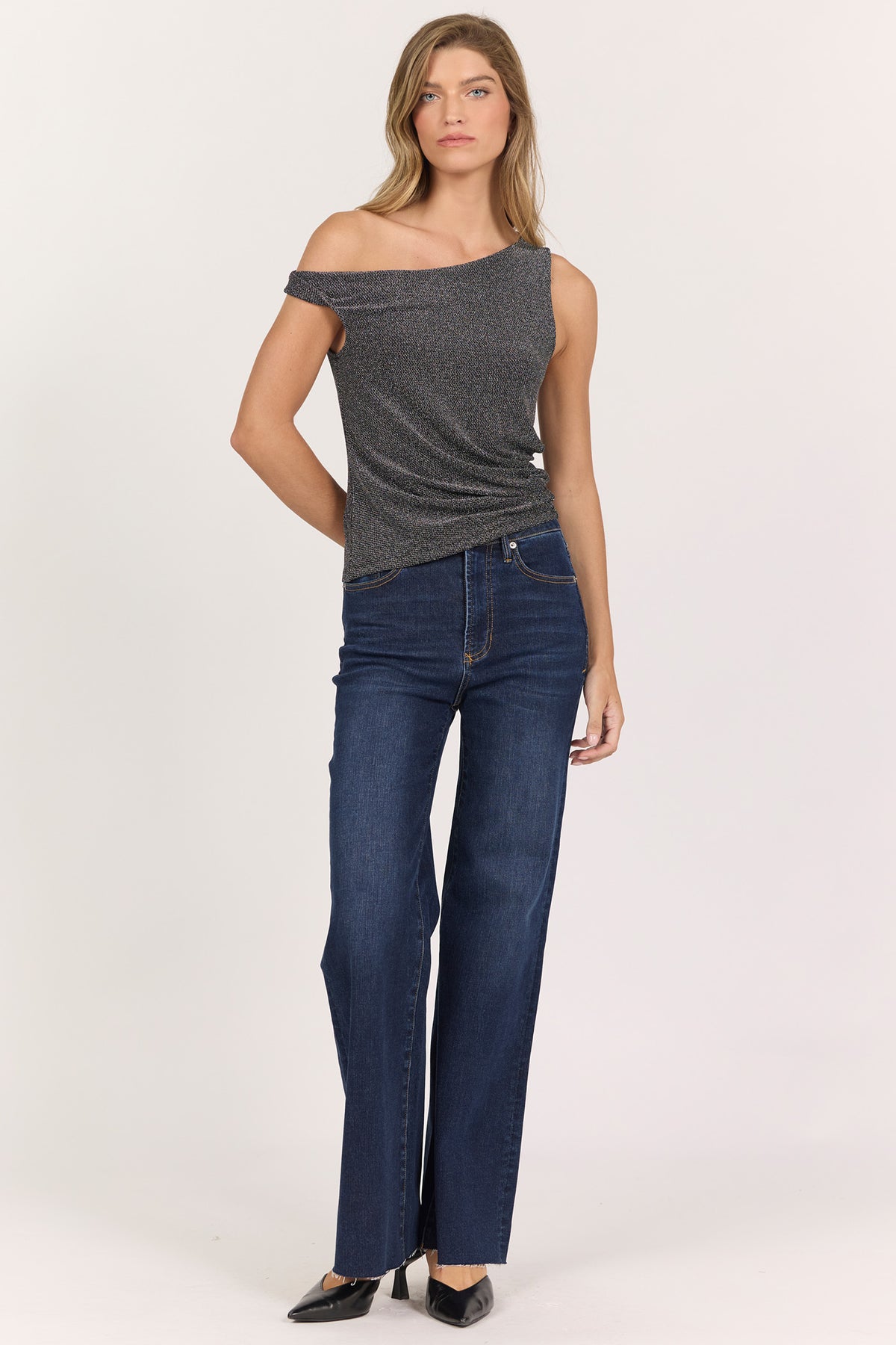 Nyx Off Shoulder Draped Top