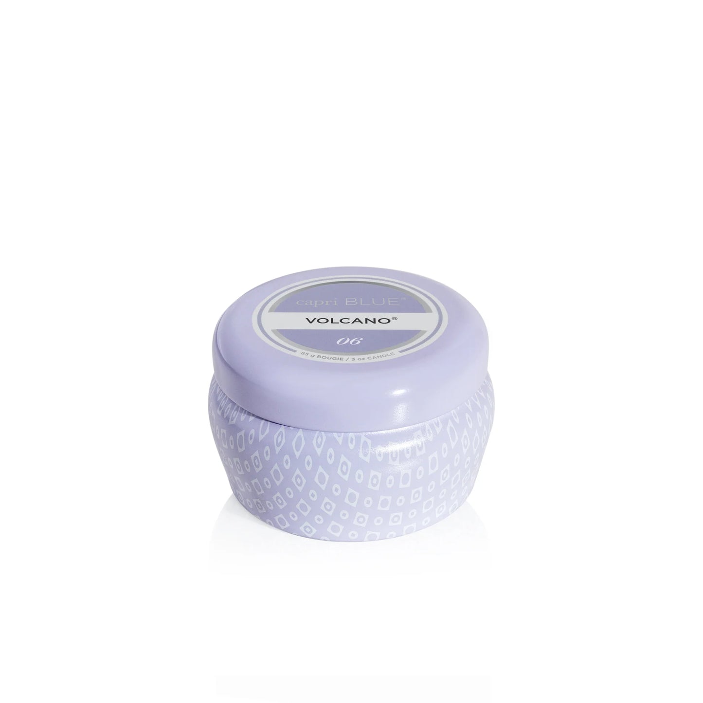 VOLCANO LAVENDER MINI TIN CANDLE, 3 OZ.