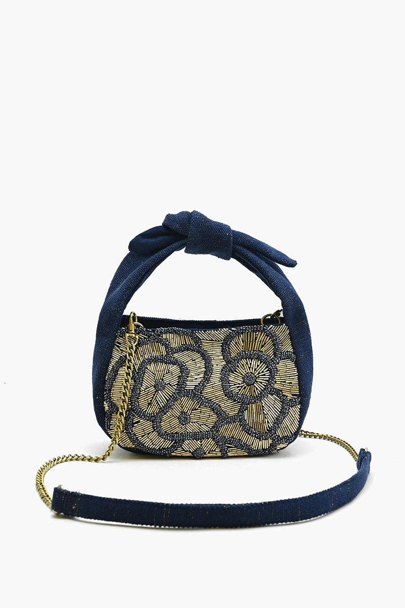 ROYAL FLOWER KNOT BAG