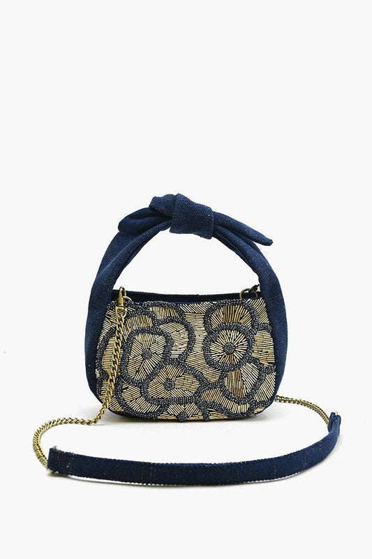 ROYAL FLOWER KNOT BAG