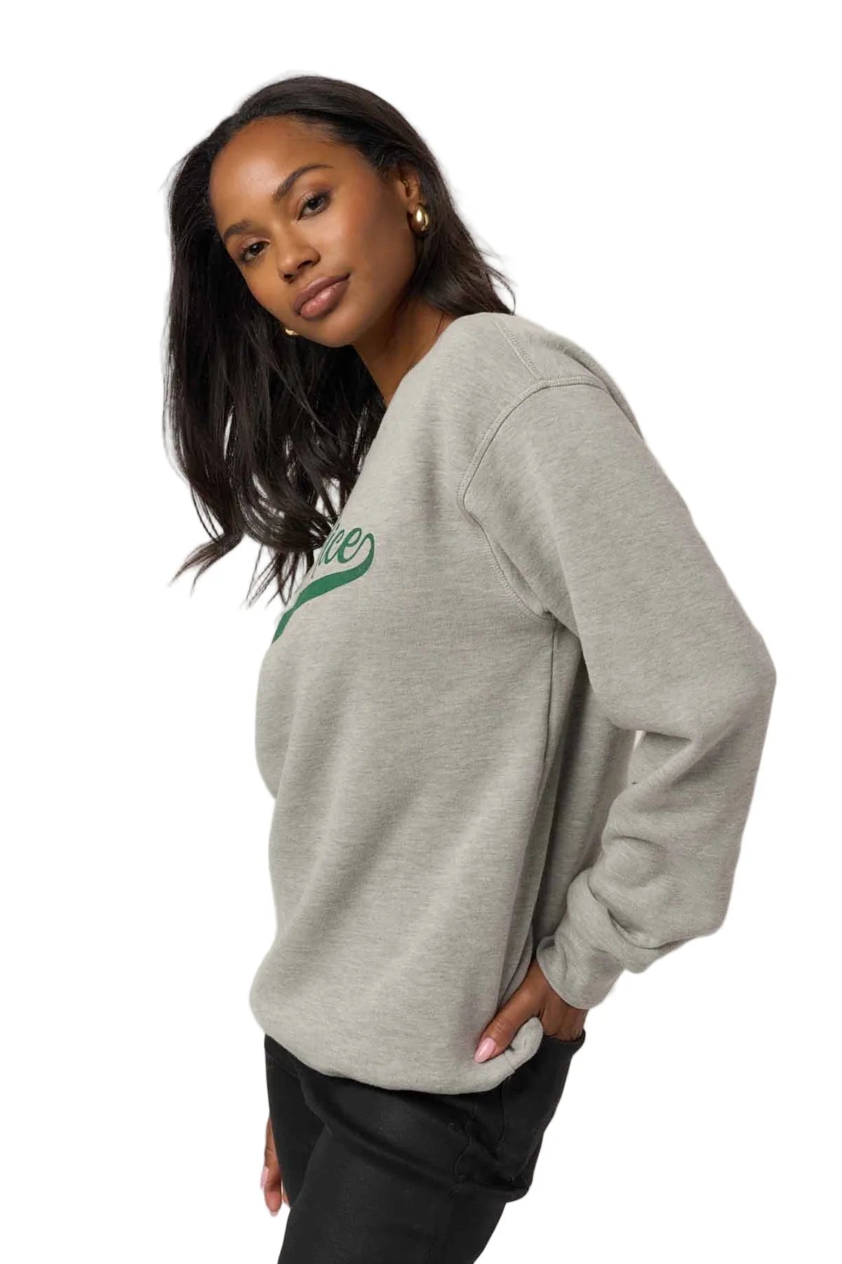 Project Social T Team Naughty/Team Nice Reversible Sweatshirt