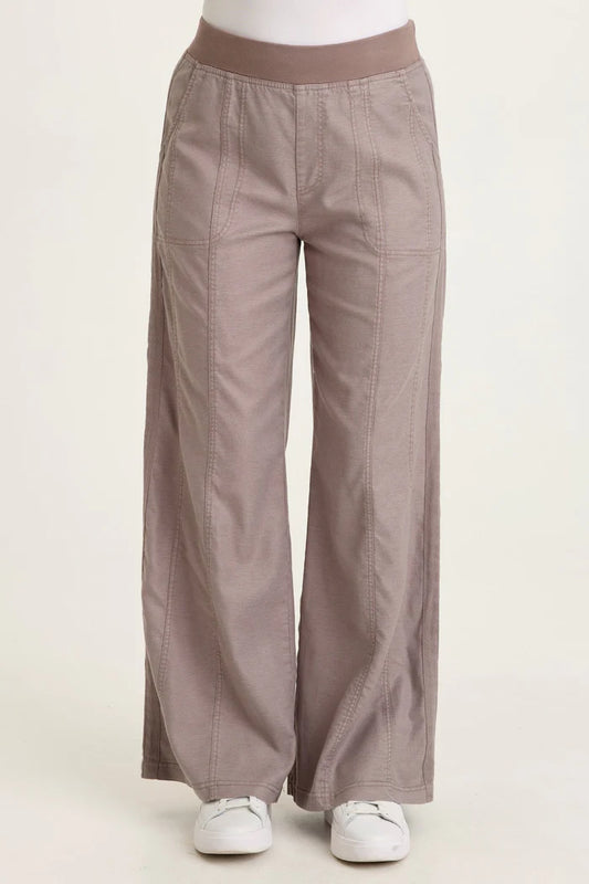 Geraldine Twill Double Seam Pant by XCVI