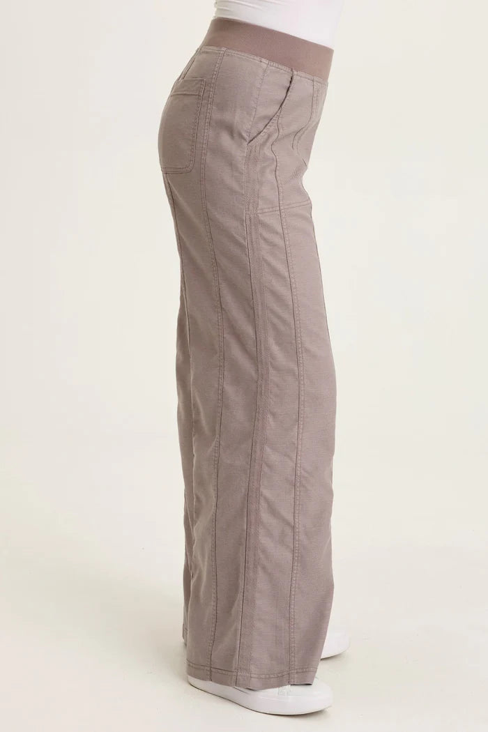 Geraldine Twill Double Seam Pant by XCVI