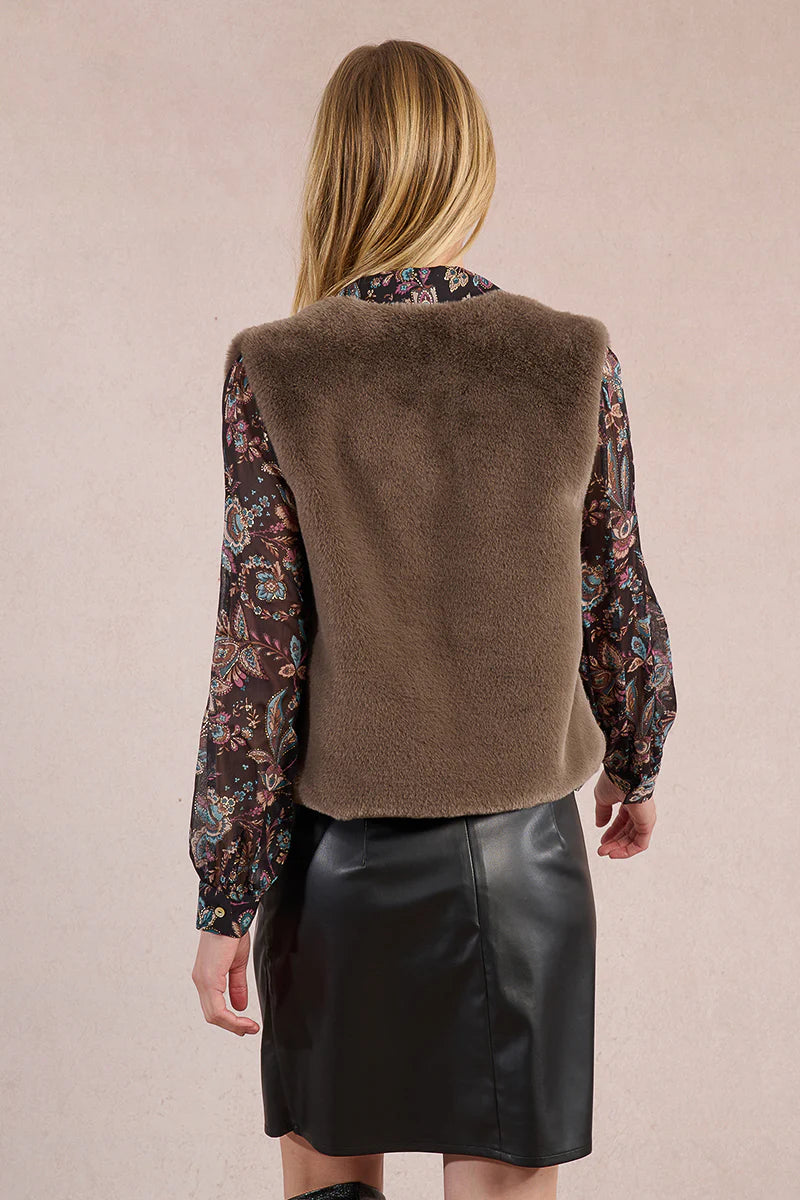 Faux Fur Vest