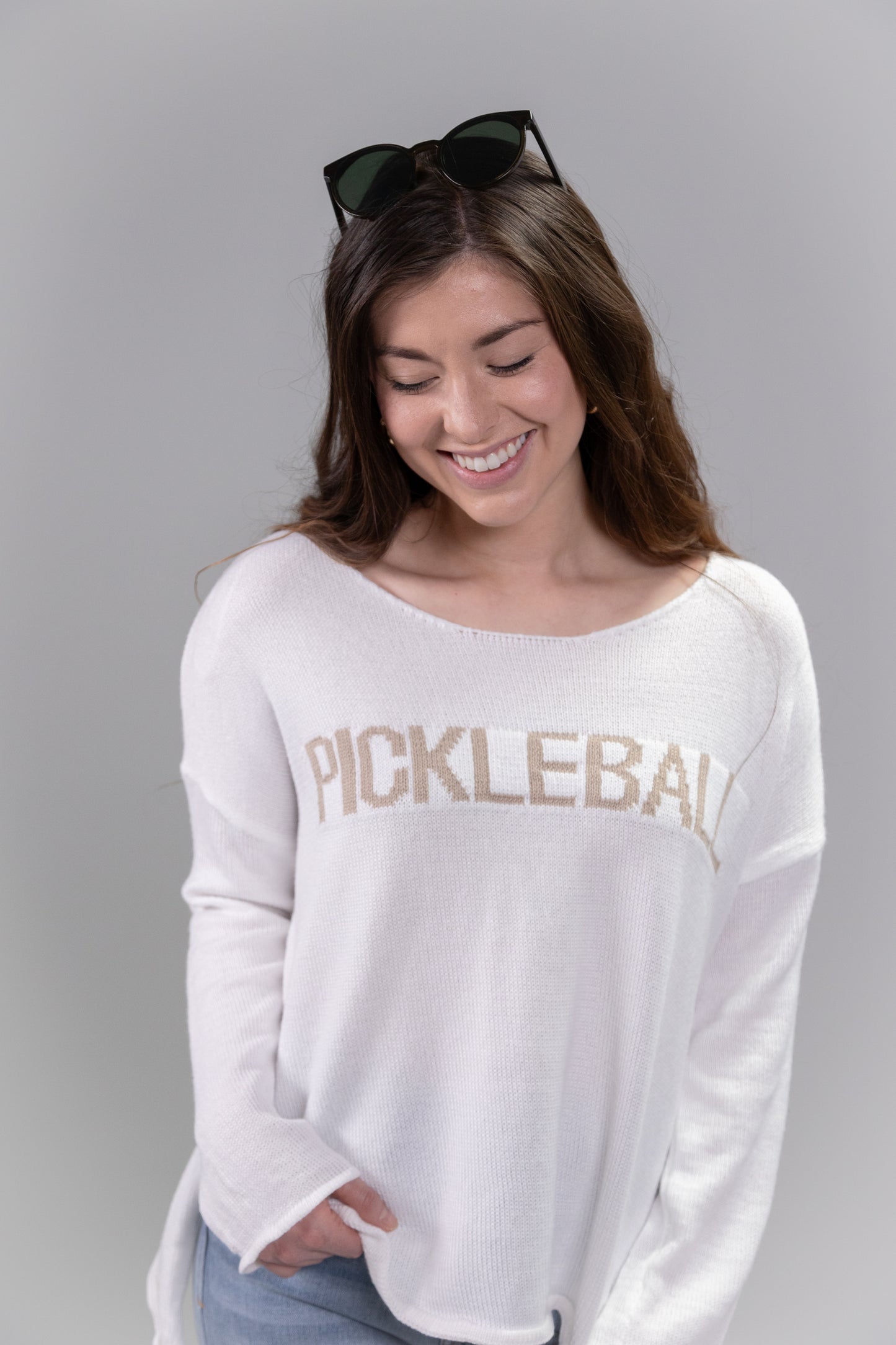 Pickleball Graphic Sweater