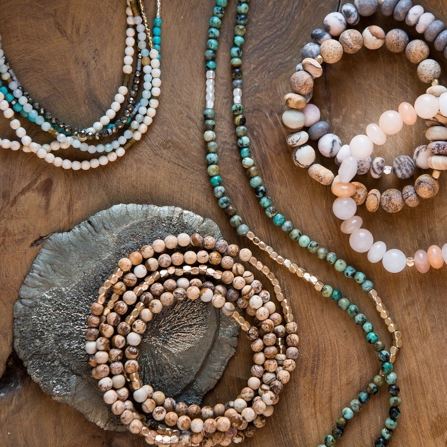 STONE WRAP AFRICAN TURQUOISE - STONE OF TRANSFORMATION