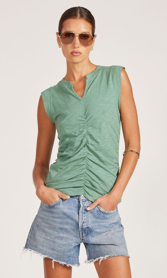 Kaia Muscle Tee by bobi Los Angeles
