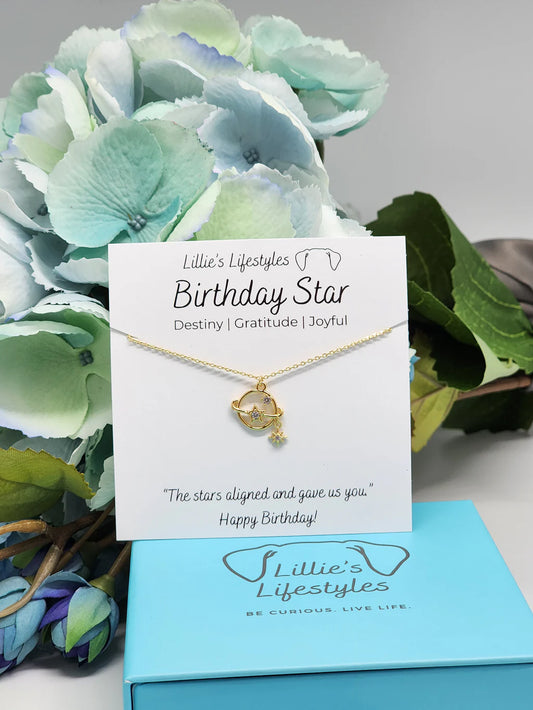 BIRTHDAY STAR NECKLACE