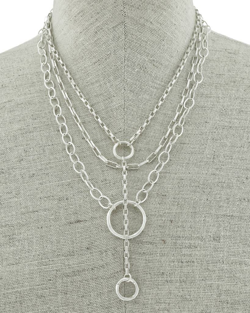 LAYERED LINKS NECKLACE