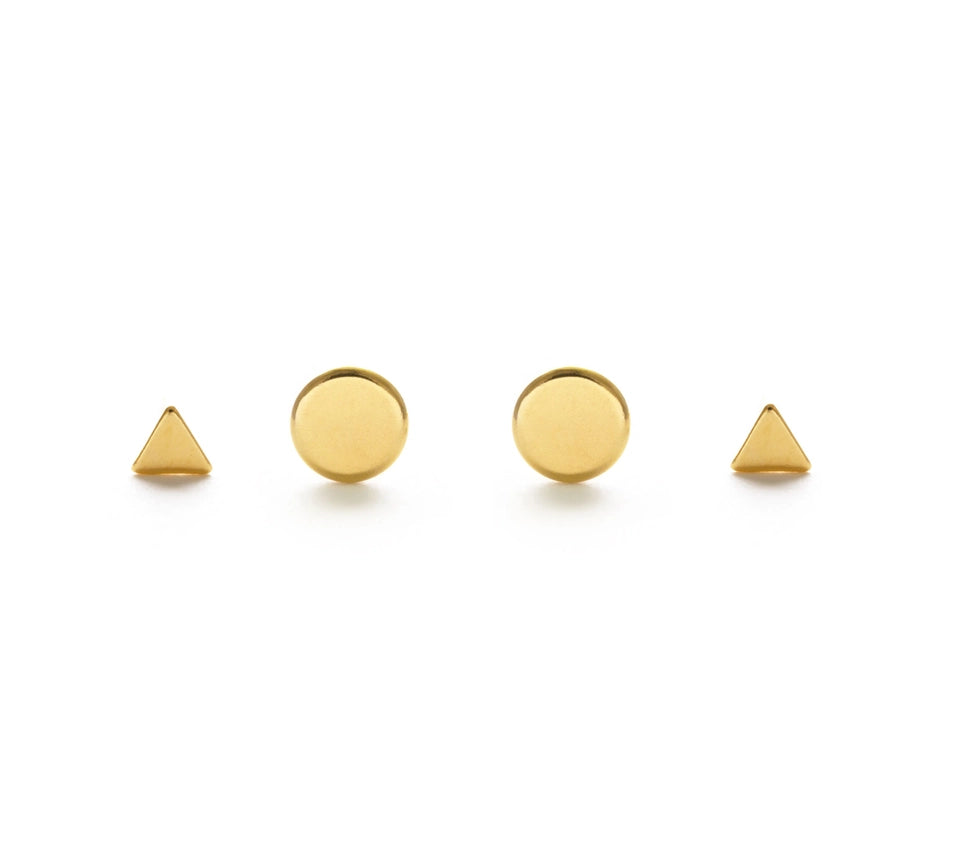 Geometric Combo Studs