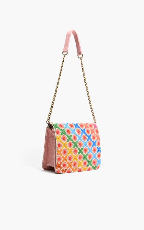 KNOTS N' PETALS SHOULDER BAG