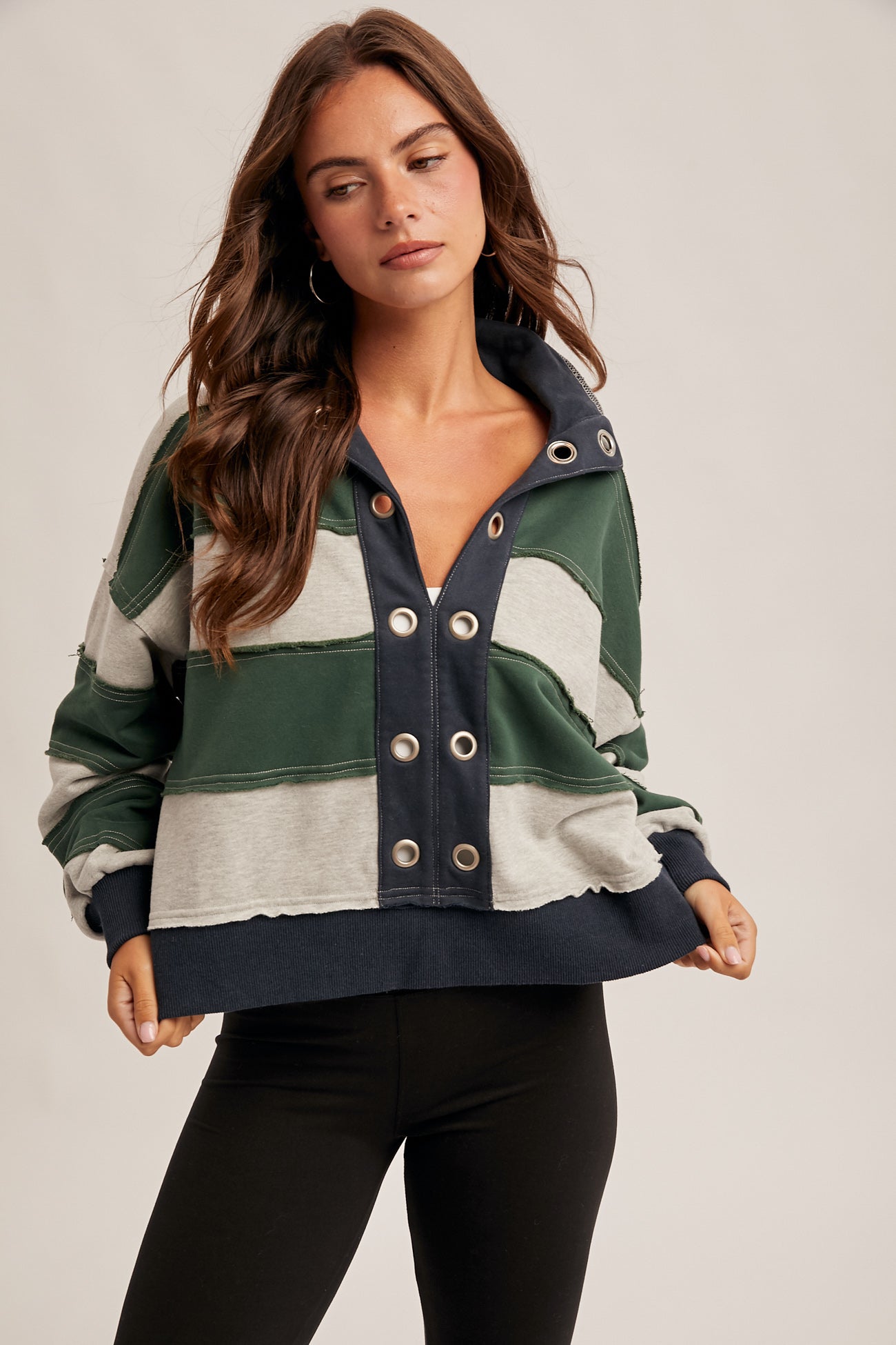 Rugby Stripe Pullover
