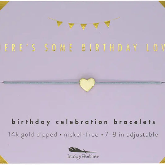 NEW MOON BIRTHDAY LOVE BRACELET