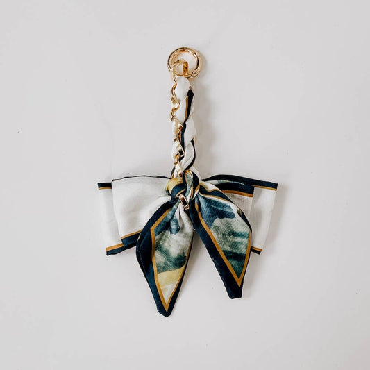 Satin Bow Bag Charm