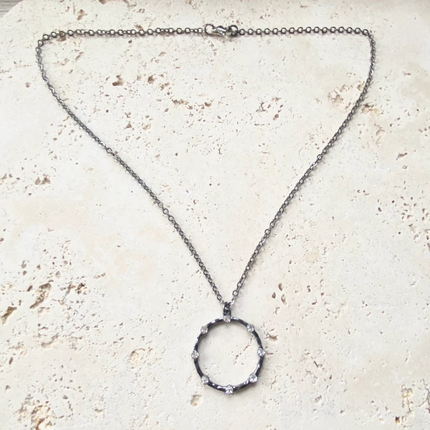 Simple Crystal Necklace