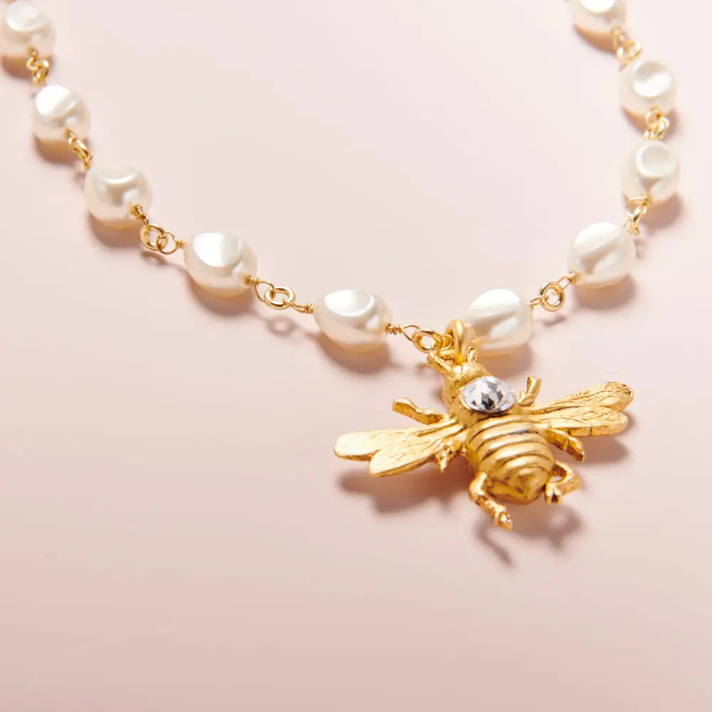 JOHN WIND PETITE BAROQUE BUMBLE NECKLACE