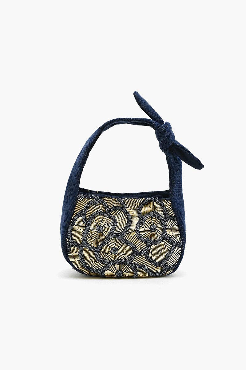 ROYAL FLOWER KNOT BAG