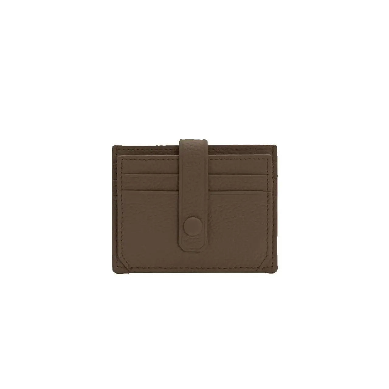 Genuine Leather Pebble Cardholder