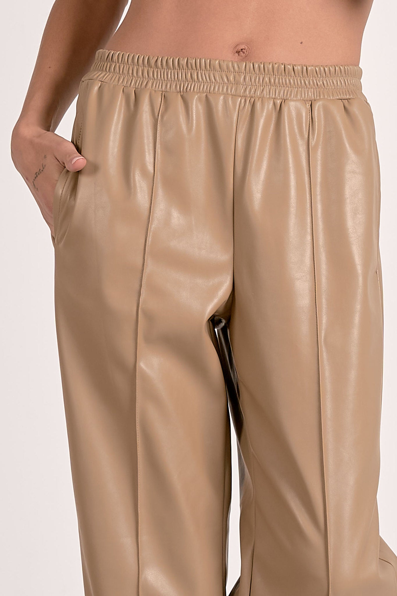 Faux Leather Pants