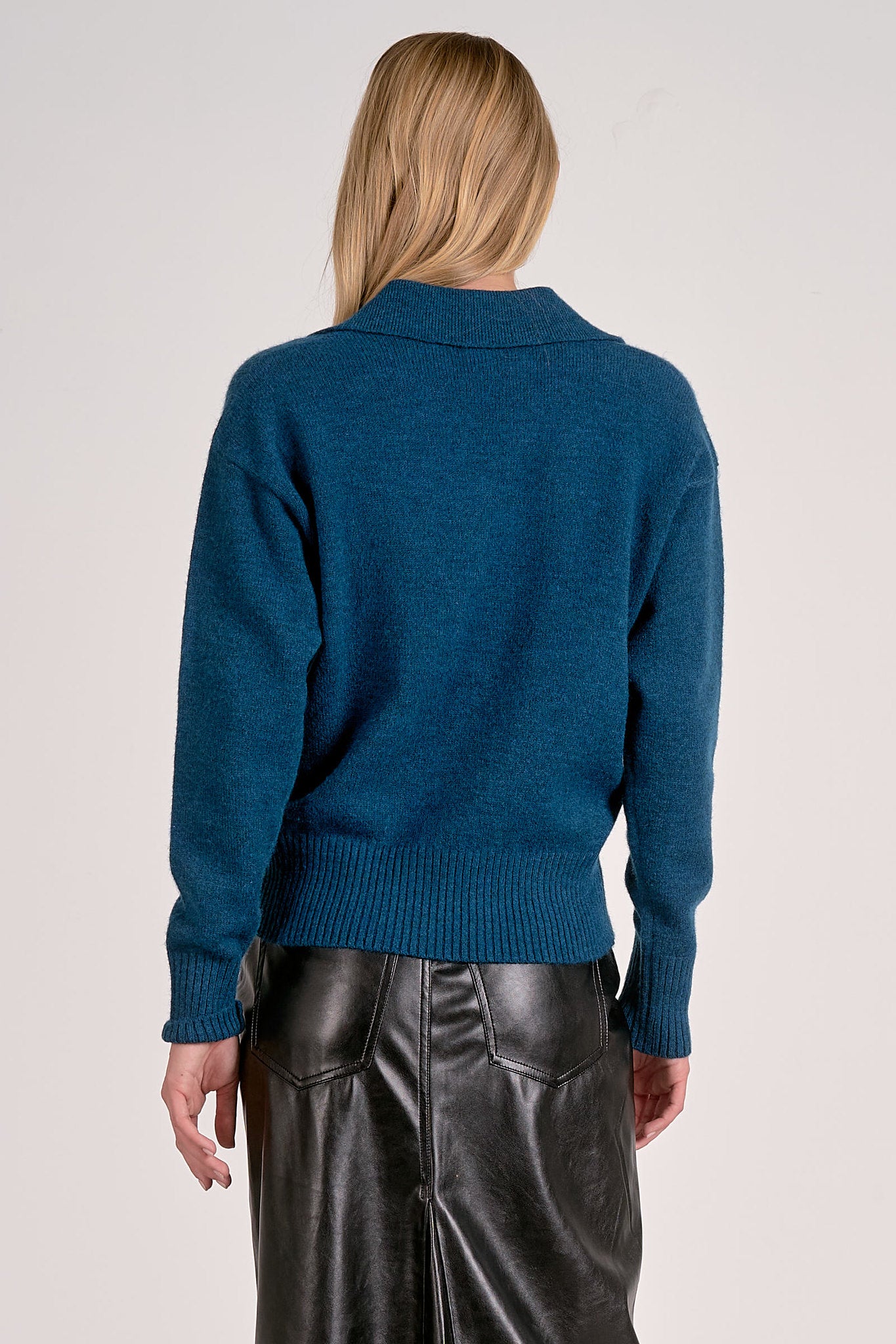 Polo Collar Sweater
