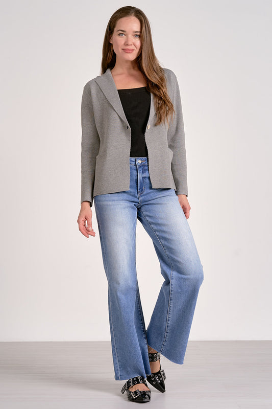 Rocky Blazer Sweater - Grey
