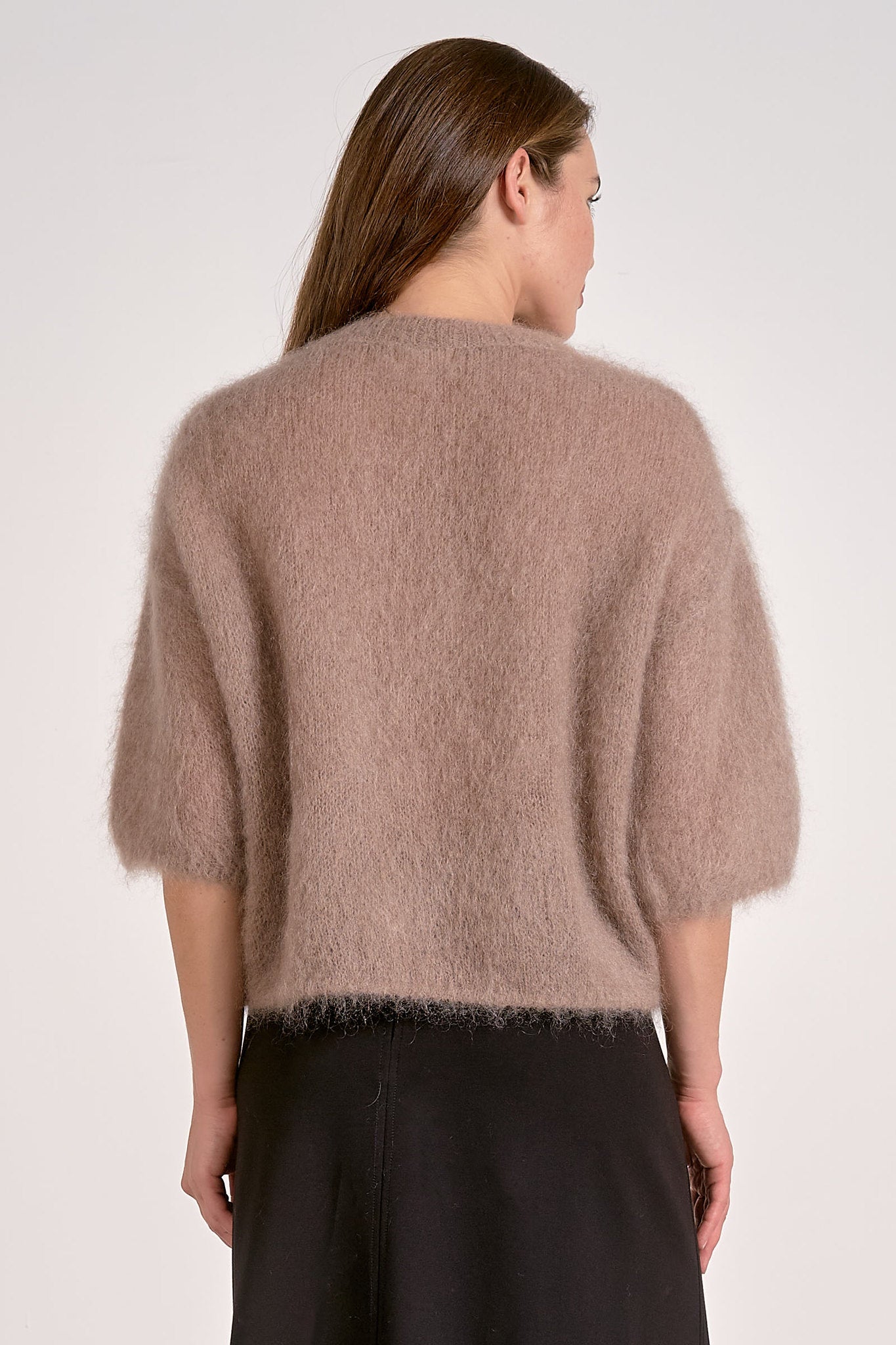 Mocha Crewneck Sweater