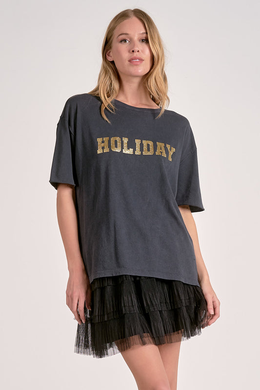 Elan Holiday Graphic Tee