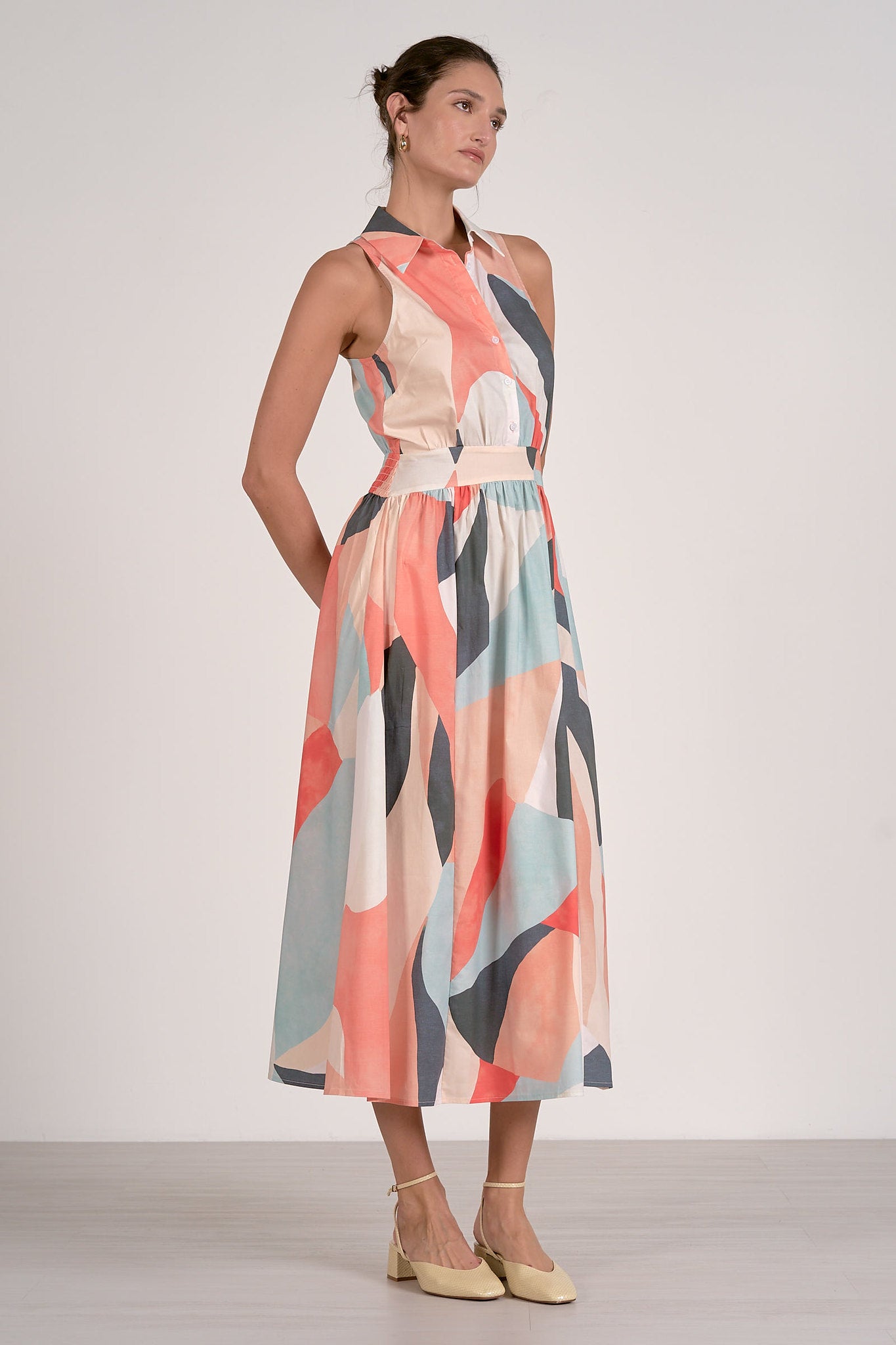 Multi Prism Maxi Dress