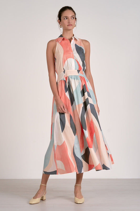 Multi Prism Maxi Dress