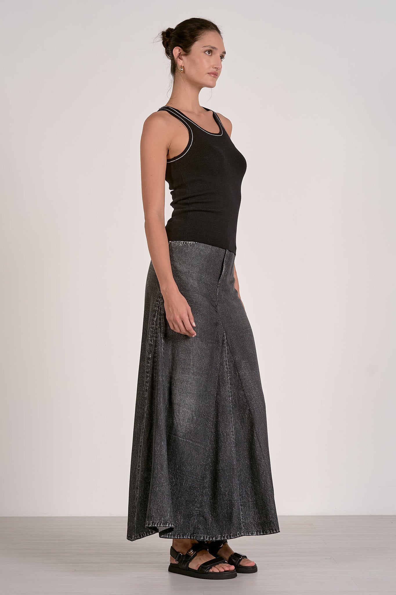 Contrast Stitch Tank Top