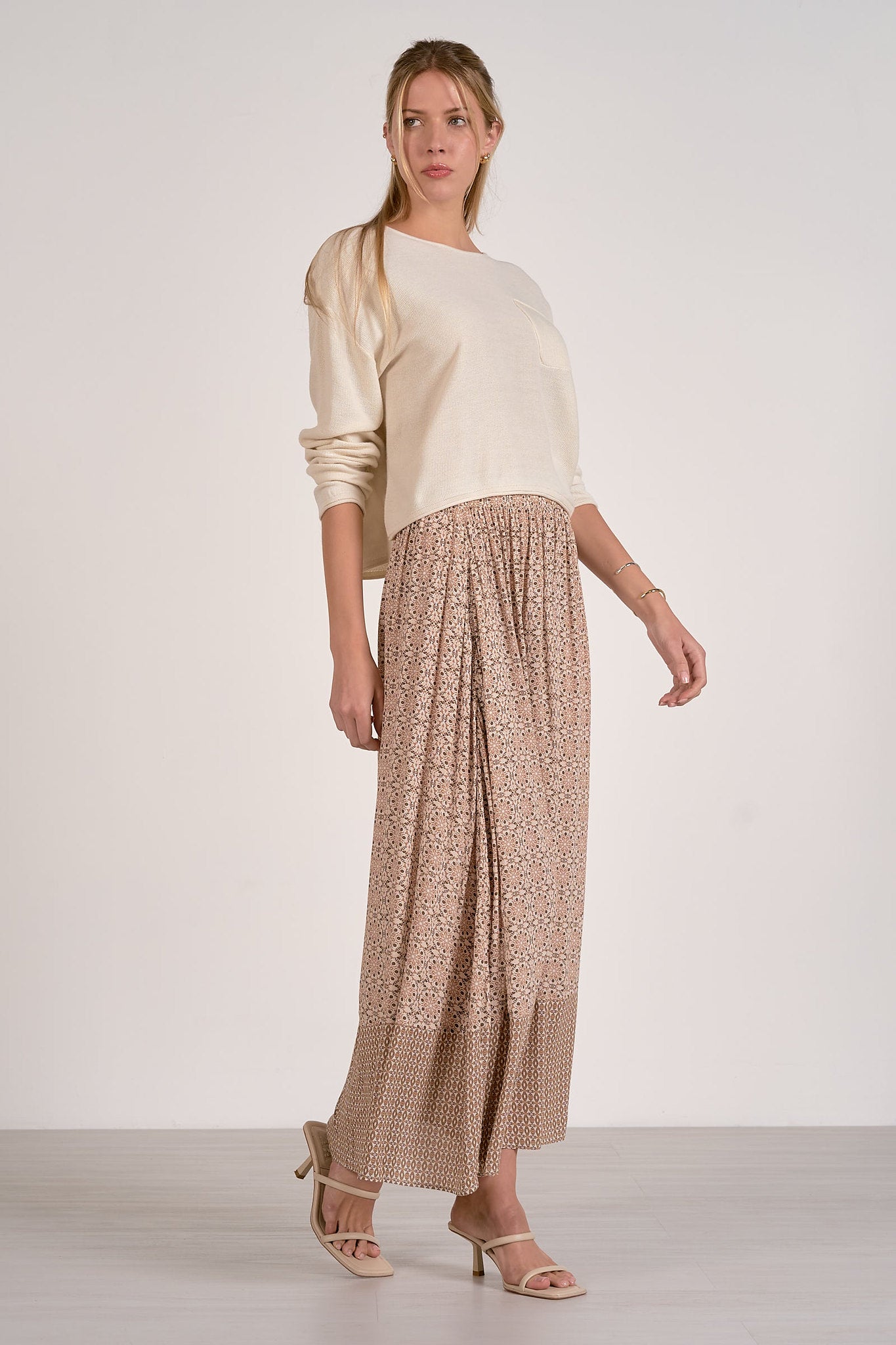 Front Pocket Crewneck Sweater